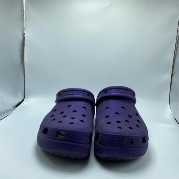 CROCS Women's Wedges - Purple - Picture 2 of 6